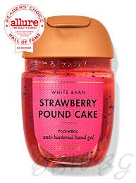 АНТИБАКТЕРИАЛЕН ГЕЛ ЗА РЪЦЕ "STRAWBERRY POUND CAKE"