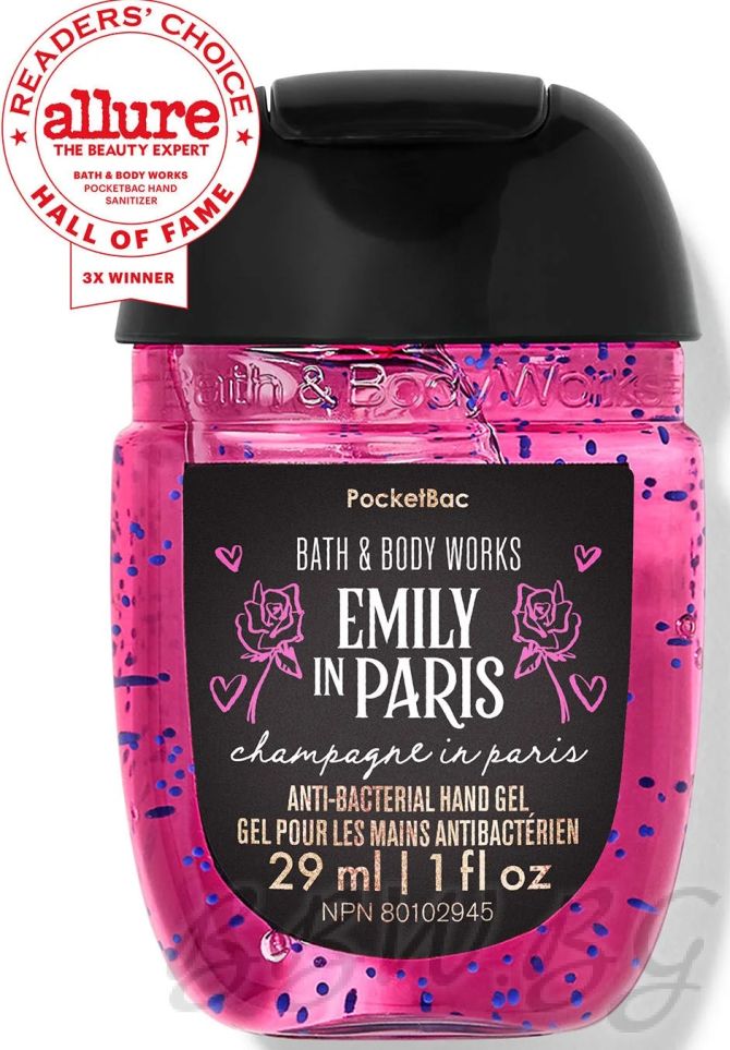 АНТИБАКТЕРИАЛЕН ГЕЛ ЗА РЪЦЕ "EMILY IN PARIS"