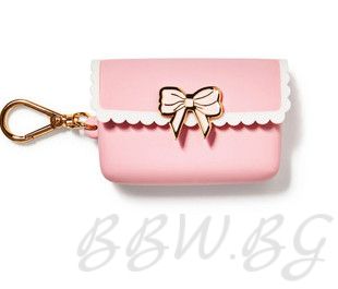 ДЪРЖАЧ ЗА АНТИБАКТЕРИАЛЕН ГЕЛ "PINK BOW PURSE"