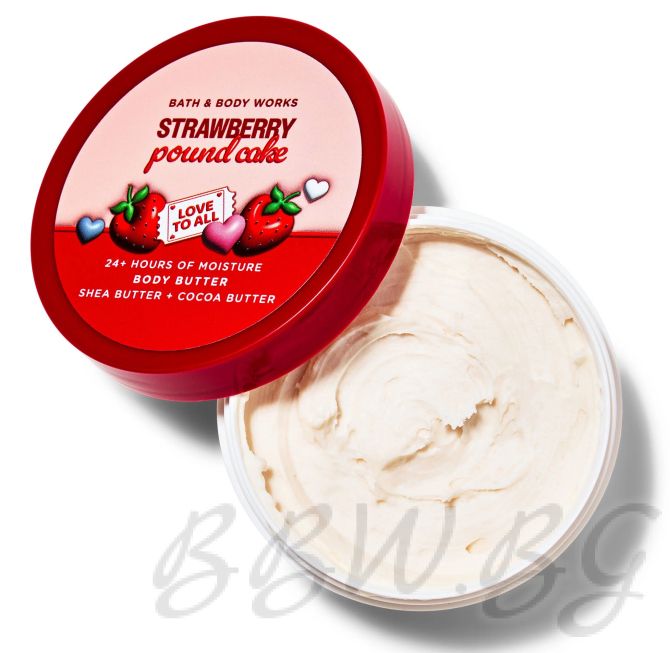 МАСЛО ЗА ТЯЛО "STAWBERRY POUND CAKE" 