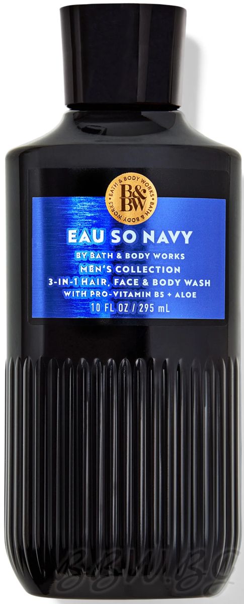 МЪЖКИ ДУШ ГЕЛ И ШАМПОАН 2 в 1"EAU SO NAVY" 