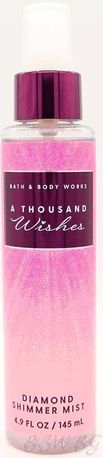 СПРЕЙ ЗА ТЯЛО СЪС БЛЕСТЯЩИ ЧАСТИЦИ "A THOUSAND WISHES"
