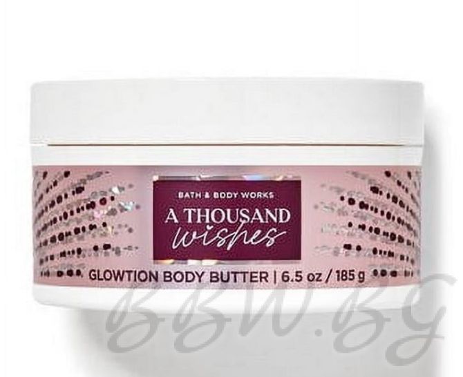 МАСЛО ЗА ТЯЛО "A THOUSAND WISHES" диамантени блестящи частици