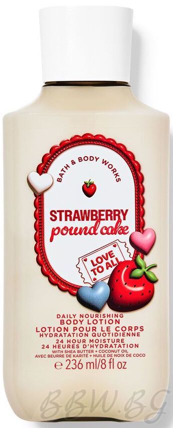 ЛОСИОН ЗА ТЯЛО "STRAWBERRY POUND CAKE"