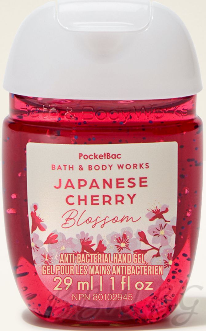 АНТИБАКТЕРИАЛЕН ГЕЛ ЗА РЪЦЕ " JAPANESE CHERRY BLOSSOM "
