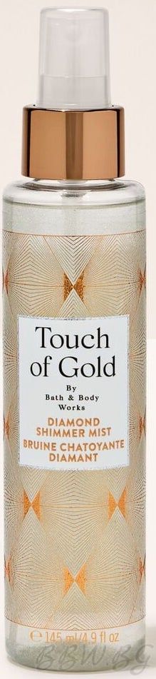 БЛЕСТЯЩ СПРЕЙ ЗА ТЯЛО "TOUCH OF GOLD"