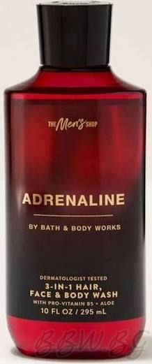 МЪЖКИ ДУШ ГЕЛ И ШАМПОАН 2 в 1"ADRENALINE"