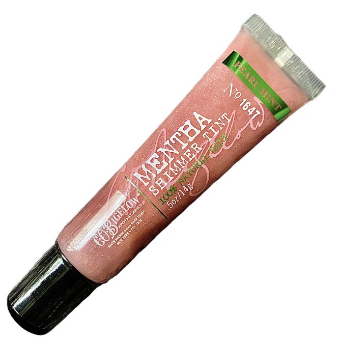ХИДРАТИРАЩ ГЛОС ЗА УСТНИ "MENTHA SHIMMER" Pearl Mint 
