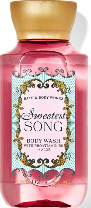 ДУШ ГЕЛ ЗА ТЯЛО TRAVEL SIZE "SWEETEST SONG" 