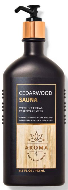 ЛОСИОН ЗА ТЯЛО AROMATHERAPY "CEDARWOOD SAUNA"