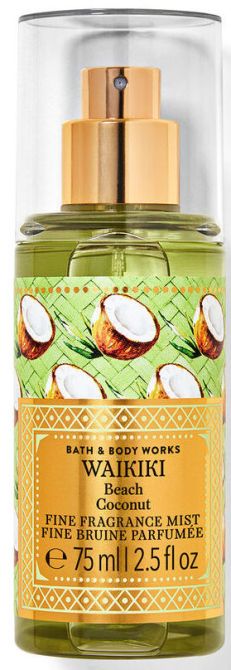 СПРЕЙ ЗА ТЯЛО TRAVEL SIZE "WAIKIKI BEACH COCONUT" 