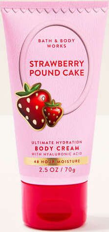КРЕМ ЗА ТЯЛО TRAVEL SIZE "STRAWBERRY POUND CAKE" 