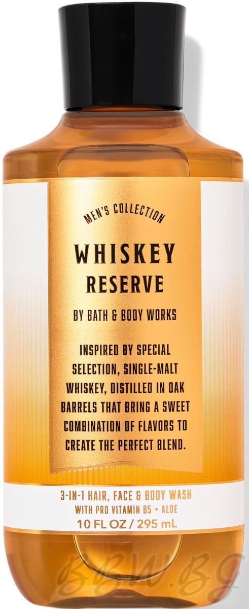 МЪЖКИ ДУШ ГЕЛ И ШАМПОАН 2 в 1 " WHISKEY RESERVE"