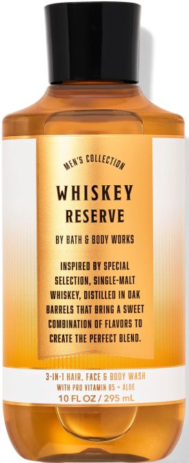 МЪЖКИ ДУШ ГЕЛ И ШАМПОАН 2 в 1 " WHISKEY RESERVE"