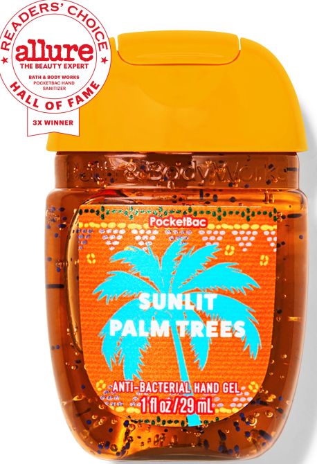 АНТИБАКТЕРИАЛЕН ГЕЛ ЗА РЪЦЕ "SUNLIT PALM TREES"