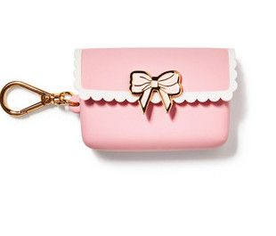 ДЪРЖАЧ ЗА АНТИБАКТЕРИАЛЕН ГЕЛ "PINK BOW PURSE"