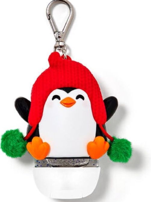 ДЪРЖАЧ ЗА АНТИБАКТЕРИАЛЕН ГЕЛ "CHRISTMAS PINGUIN"