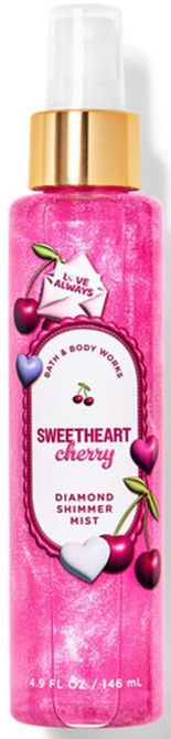 БЛЕСТЯЩ СПРЕЙ ЗА ТЯЛО "SWEETEEART CHERRY"