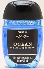 АНТИБАКТЕРИАЛЕН ГЕЛ ЗА РЪЦЕ - МЪЖКИ " OCEAN"