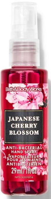 АНТИБАКТЕРИАЛЕН  СПРЕЙ ЗА РЪЦЕ "JAPANESE CHERRY BLOSSOM"